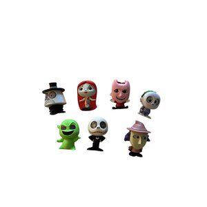 Nightmare Before Christmas Disney Doorables Bundle of 7